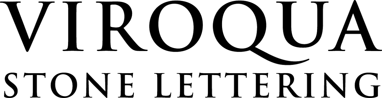 Viroqua Stone Lettering